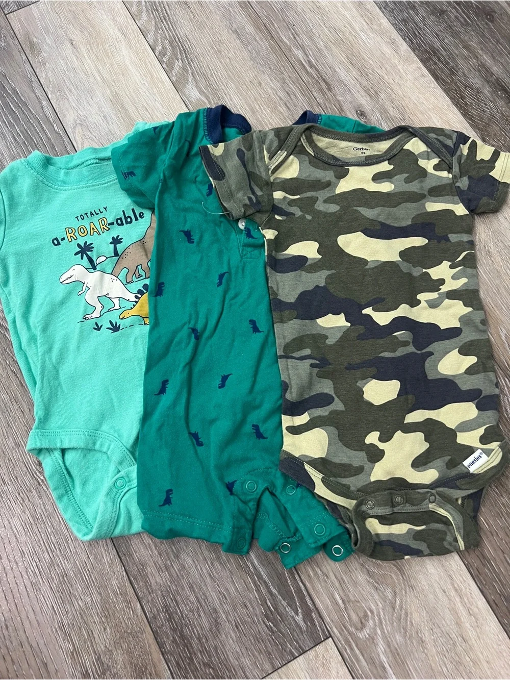 Bundle baby boy romper bodysuit